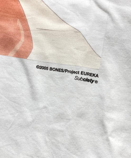 SUBCIETY（サブサエティ）SUBCIETY (サブサエティ) When You Wish Upon A Star tee / 交響詩篇エウレカセブン コラボＴシャツ / TV放送20周年記念 / 完売品 ホワイト サイズ:Lの古着・服飾アイテム