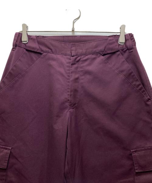 GR10K（ジーアールテンケー）GR10K (ジーアールテンケー) デザインパンツ パープル サイズ:46の古着・服飾アイテム