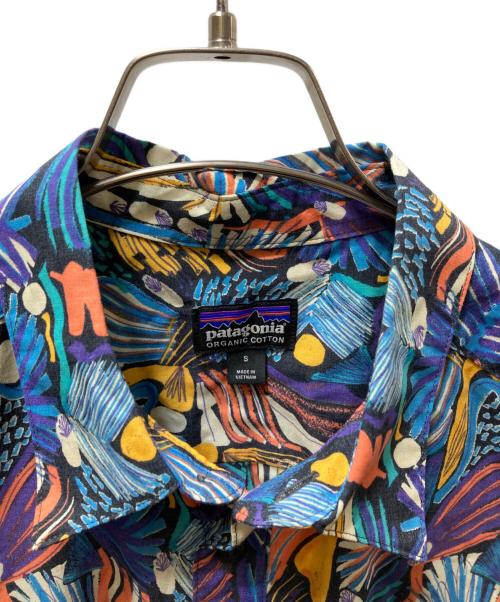 Patagonia（パタゴニア）Patagonia (パタゴニア) ゴー・トゥ・シャツ 52691 / 半袖 アロハシャツ ブルー サイズ:Sの古着・服飾アイテム