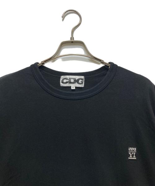CDG（シーディージー）CDG (シーディージー) Tシャツ SL-T003 ブラック サイズ:Ｍの古着・服飾アイテム
