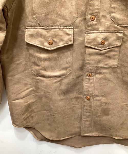 Engineered Garments（エンジニアド ガーメンツ）Engineered Garments (エンジニアド ガーメンツ) フェイクスエードジャケット ブラウン サイズ:Sの古着・服飾アイテム