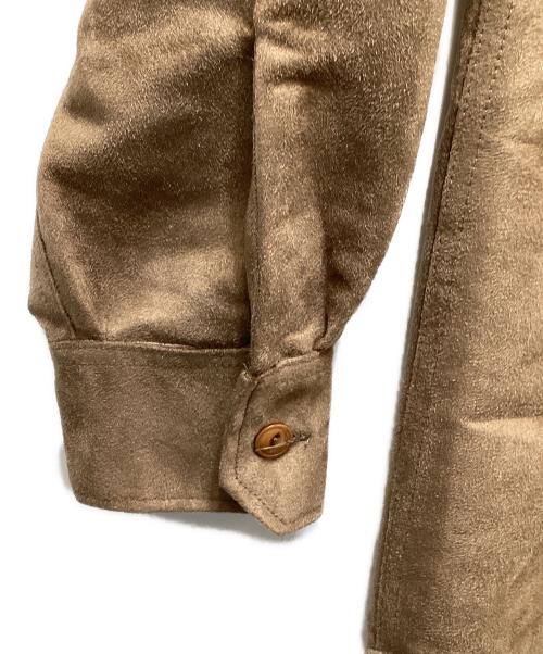Engineered Garments（エンジニアド ガーメンツ）Engineered Garments (エンジニアド ガーメンツ) フェイクスエードジャケット ブラウン サイズ:Sの古着・服飾アイテム
