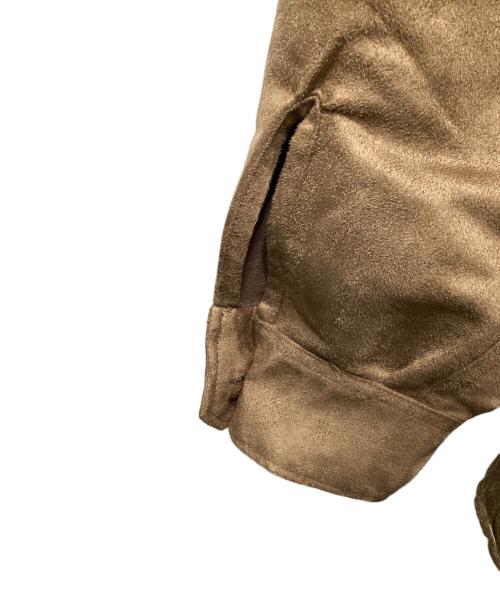 Engineered Garments（エンジニアド ガーメンツ）Engineered Garments (エンジニアド ガーメンツ) フェイクスエードジャケット ブラウン サイズ:Sの古着・服飾アイテム