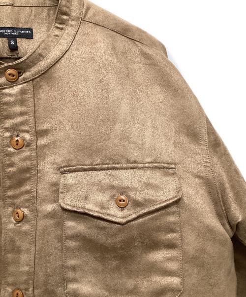 Engineered Garments（エンジニアド ガーメンツ）Engineered Garments (エンジニアド ガーメンツ) フェイクスエードジャケット ブラウン サイズ:Sの古着・服飾アイテム