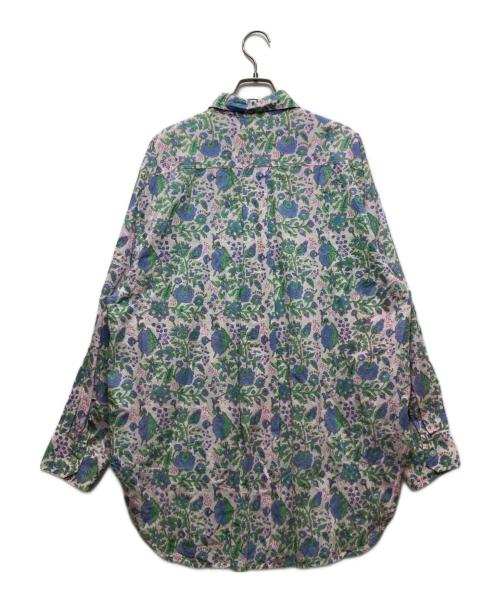 SZ Blockprints（エスゼットブロックプリント）SZ Blockprints (エスゼットブロックプリント) Ron Herman取扱 フラワープリントシャツ　SS22-OBD-PAD マルチカラー サイズ:記載無の古着・服飾アイテム