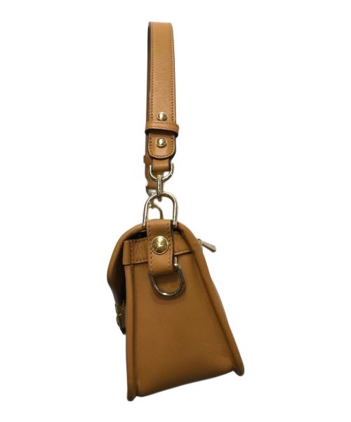 LONGCHAMP（ロンシャン）LONGCHAMP (ロンシャン) マドモアゼルショルダーバッグ ブラウンの古着・服飾アイテム