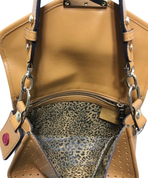 LONGCHAMP（ロンシャン）LONGCHAMP (ロンシャン) マドモアゼルショルダーバッグ ブラウンの古着・服飾アイテム