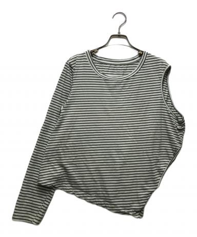 中古・古着通販】MM6 Maison Margiela Asymmetric Stripe Stretch 