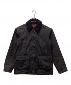 Barbourバブアー）の古着「ABBEY WAX JACKET（アビー・ワックス・ジャケット） 4146173」｜ブラウン