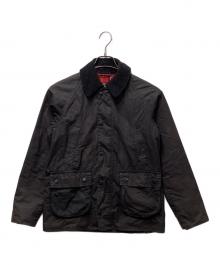 Barbour（バブアー）の古着「ABBEY WAX JACKET（アビー・ワックス・ジャケット） 4146173」｜ブラウン