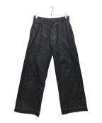 STUDIO NICHOLSONスタジオ ニコルソン）の古着「SELVEDGE DENIM / セルヴィッチデニム PYAD SNM-029」｜インディゴ