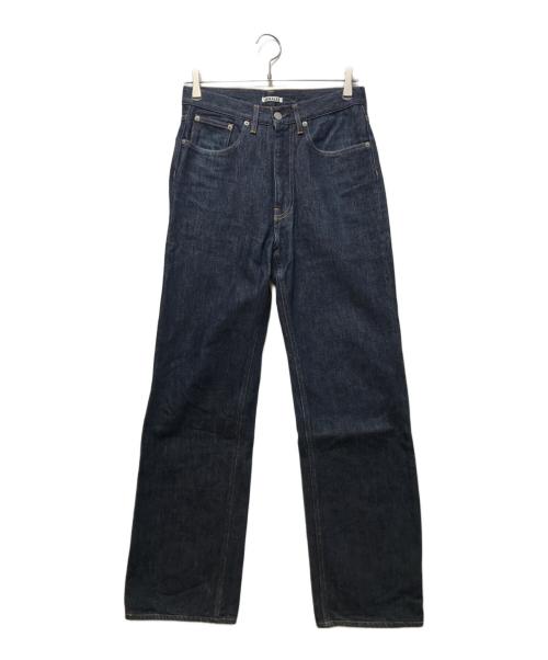 AURALEE（オーラリー）AURALEE (オーラリー) HARD TWIST DENIM 5P PANT）S(ハードツウィストデニム5Ｐパンツ インディゴ サイズ:26の古着・服飾アイテム