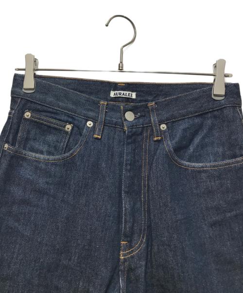 AURALEE（オーラリー）AURALEE (オーラリー) HARD TWIST DENIM 5P PANT）S(ハードツウィストデニム5Ｐパンツ インディゴ サイズ:26の古着・服飾アイテム