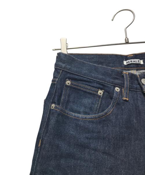 AURALEE（オーラリー）AURALEE (オーラリー) HARD TWIST DENIM 5P PANT）S(ハードツウィストデニム5Ｐパンツ インディゴ サイズ:26の古着・服飾アイテム