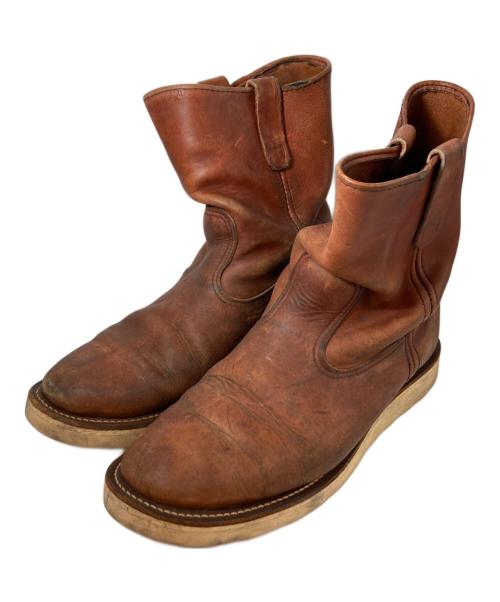 RED WING（レッドウィング）RED WING (レッドウィング) ペコスブーツ ブラウン サイズ:10.5Ｄの古着・服飾アイテム