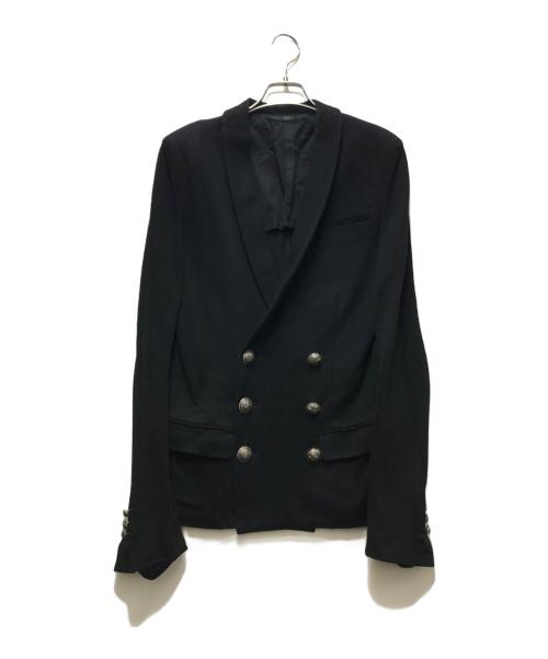 BALMAIN（バルマン）BALMAIN (バルマン) ナポレオンダブルジャケット ブラック サイズ:44の古着・服飾アイテム