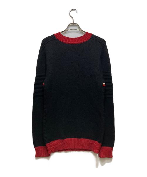 BALMAIN（バルマン）BALMAIN (バルマン) Vネックニット  ブラック サイズ:Mの古着・服飾アイテム