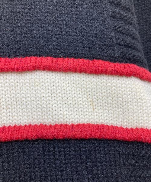 BALMAIN（バルマン）BALMAIN (バルマン) Vネックニット  ブラック サイズ:Mの古着・服飾アイテム