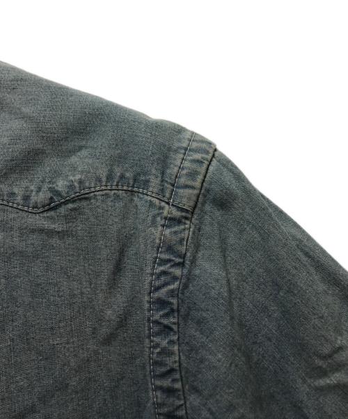 sacai（サカイ）sacai (サカイ) デニムウエスタンシャツ インディゴ サイズ:2の古着・服飾アイテム