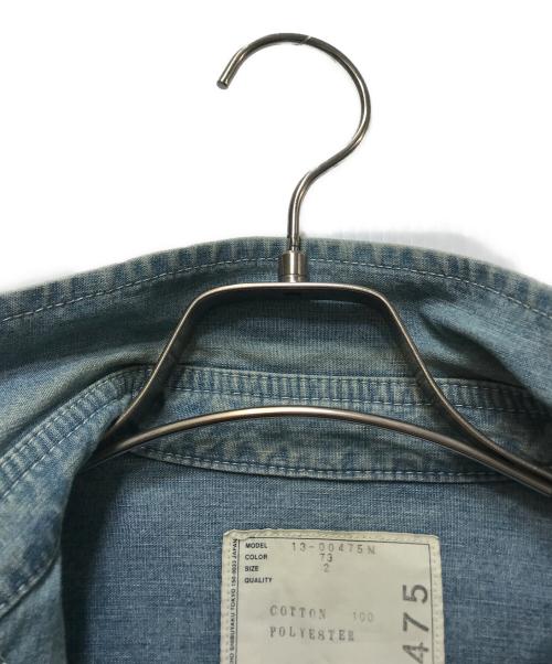 sacai（サカイ）sacai (サカイ) デニムウエスタンシャツ インディゴ サイズ:2の古着・服飾アイテム