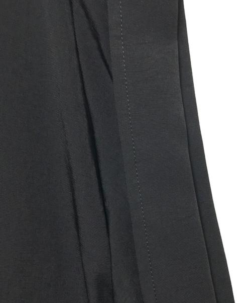 GROUND Y（グラウンドワイ）GROUND Y (グラウンドワイ) ロングドレープシャツ　GG-B04-500 ブラック サイズ:3の古着・服飾アイテム