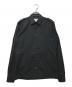 Maison Margiela（メゾンマルジェラ）の古着「エポレットコットンブロード比翼シャツ」｜ブラック