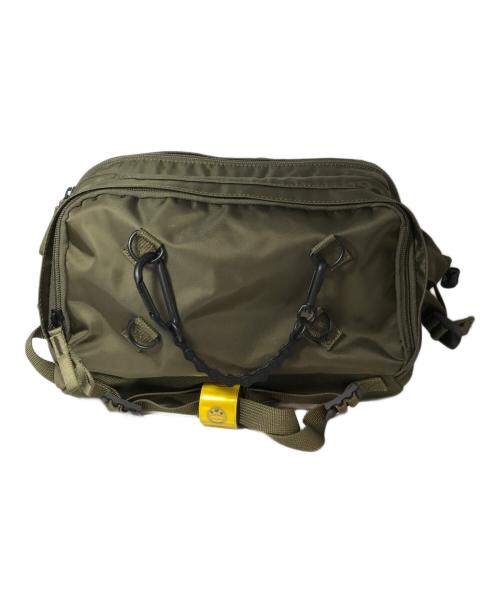 PORTER（ポーター）PORTER (ポーター) POTR  RIDE  WAIST BAG(ピーオーティーアールライドウエストバッグ)　 カーキの古着・服飾アイテム