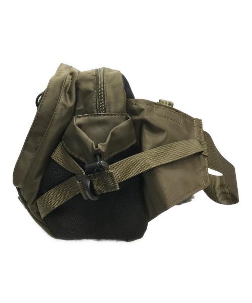 PORTER（ポーター）PORTER (ポーター) POTR  RIDE  WAIST BAG(ピーオーティーアールライドウエストバッグ)　 カーキの古着・服飾アイテム