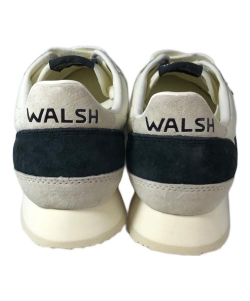 walsh（ウォルシュ）walsh (ウォルシュ) ローカットスニーカー ブラック×ホワイト サイズ:42の古着・服飾アイテム