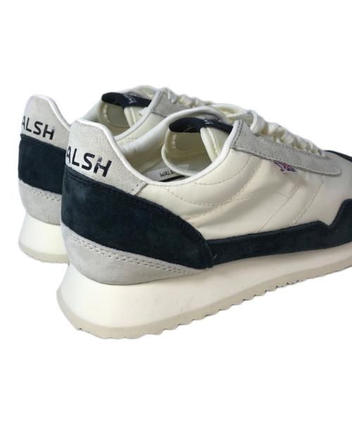 walsh（ウォルシュ）walsh (ウォルシュ) ローカットスニーカー ブラック×ホワイト サイズ:42の古着・服飾アイテム