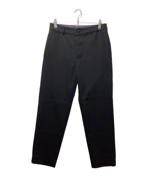 ATON（エイトン）ATON (エイトン) BACK SATIN BASIC PANTS（バックサテンベーシックパンツ）PR.AG.HA.0807 ブラック サイズ:04の古着・服飾アイテム