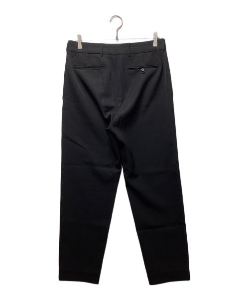 ATON（エイトン）ATON (エイトン) BACK SATIN BASIC PANTS（バックサテンベーシックパンツ）PR.AG.HA.0807 ブラック サイズ:04の古着・服飾アイテム