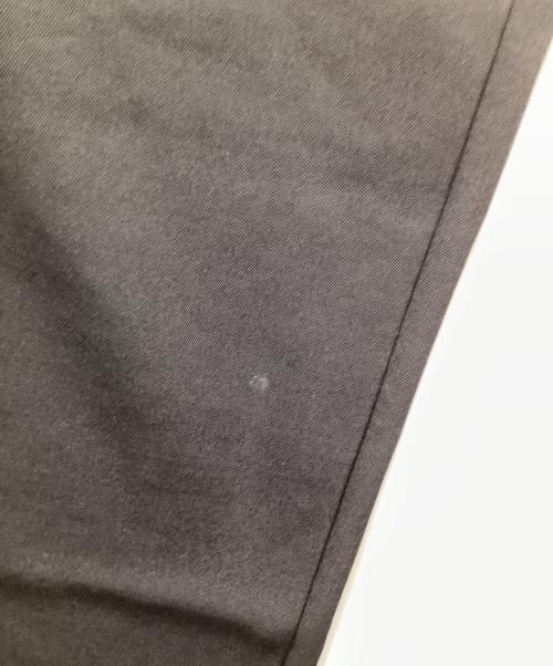 ATON（エイトン）ATON (エイトン) BACK SATIN BASIC PANTS（バックサテンベーシックパンツ）PR.AG.HA.0807 ブラック サイズ:04の古着・服飾アイテム