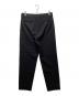 ATON (エイトン) BACK SATIN BASIC PANTS（バックサテンベーシックパンツ）PR.AG.HA.0807 ブラック サイズ:04：14000円