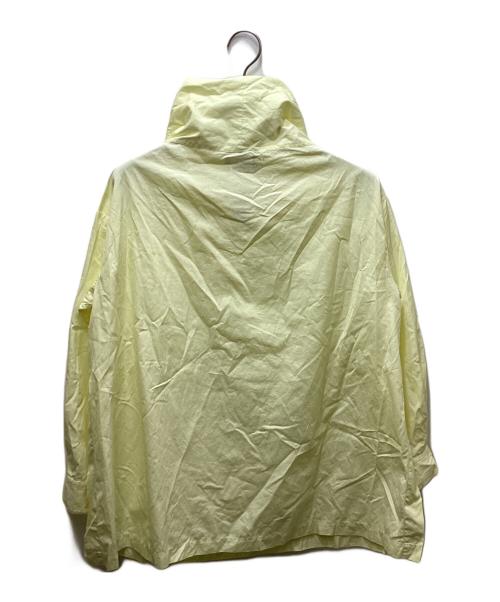 3.1 phillip lim（スリーワンフィリップリム）3.1 phillip lim (スリーワンフィリップリム) ポプリン オーバーサイズ ドレープ コル　E211-2730COT イエロー サイズ:Sの古着・服飾アイテム