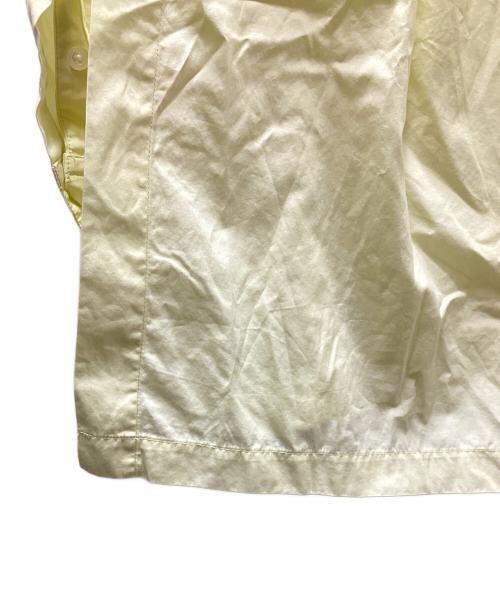 3.1 phillip lim（スリーワンフィリップリム）3.1 phillip lim (スリーワンフィリップリム) ポプリン オーバーサイズ ドレープ コル　E211-2730COT イエロー サイズ:Sの古着・服飾アイテム