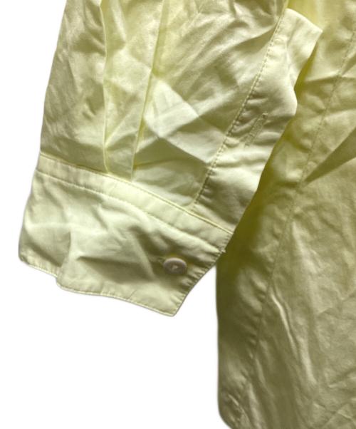 3.1 phillip lim（スリーワンフィリップリム）3.1 phillip lim (スリーワンフィリップリム) ポプリン オーバーサイズ ドレープ コル　E211-2730COT イエロー サイズ:Sの古着・服飾アイテム