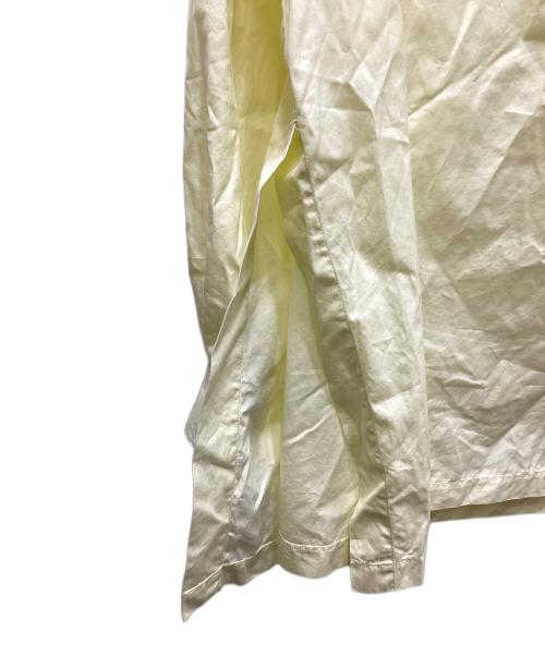 3.1 phillip lim（スリーワンフィリップリム）3.1 phillip lim (スリーワンフィリップリム) ポプリン オーバーサイズ ドレープ コル　E211-2730COT イエロー サイズ:Sの古着・服飾アイテム