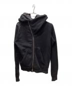 DRKSHDWダークシャドウ）の古着「Gleam’ Mountain / Wizard Hoodie（グリームマウンテン ウィザードフーディ）DU 6274 / ジップアップ スウェットパーカー / GLEAM期」｜ブラック