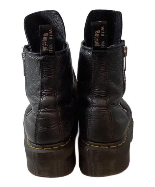 RICK OWENS（リックオウエンス）RICK OWENS Dr.Martens (ドクターマーチン) 1460 QUAD PENT RO 8Hole Lace Up Boots（クワッド ペント アールオー エイトホール レースアップ ブーツ） ブラック サイズ:EU41の古着・服飾アイテム
