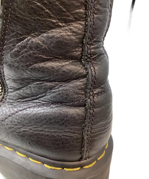 RICK OWENS（リックオウエンス）RICK OWENS Dr.Martens (ドクターマーチン) 1460 QUAD PENT RO 8Hole Lace Up Boots（クワッド ペント アールオー エイトホール レースアップ ブーツ） ブラック サイズ:EU41の古着・服飾アイテム