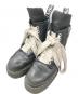 RICK OWENS（リックオウエンス）の古着「1460 QUAD PENT RO 8Hole Lace Up Boots（クワッド ペント アールオー エイトホール レースアップ ブーツ）」｜ブラック