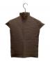 ISSEY MIYAKE (イッセイミヤケ) プリーツブラウス ベージュ サイズ:M：13000円