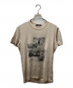 DOLCE & GABBANAドルチェ＆ガッバーナ）の古着「Steve McQueen プリントtシャツ」｜ベージュ