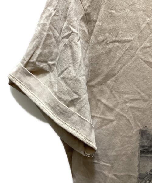 DOLCE & GABBANA（ドルチェ＆ガッバーナ）DOLCE & GABBANA (ドルチェ＆ガッバーナ) Steve McQueen プリントtシャツ ベージュ サイズ:50の古着・服飾アイテム
