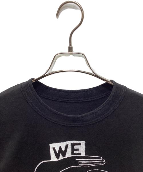 sacai（サカイ）sacai (サカイ) 26SS geoff sacai Print T-Shirt（ジェフ サカイ プリント ティーシャツ）26-01124S / Geoff McFetridge(ジェフ・マクフェトリッジ)コラボ ブラック サイズ:4の古着・服飾アイテム