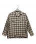 PILGRIM SURF+SUPPLY（ピルグリム サーフサプライ）の古着「Vincent Melange Ombre Shirt(ビンセントメラーンジュオンブレシャツ)　」｜ベージュ