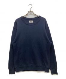 Pilgrim Surf+Supply（ピルグリム サーフサプライ）の古着「Fiore Knit Crew 36-15-0138-803」｜ネイビー