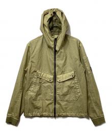 C.P COMPANY（シーピーカンパニー）の古着「Co-TED フルジップ フード付きジャケット」｜グリーン