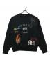 KHOKI（コッキ）の古着「Multi embodied-design sweatshirt　25SS 」｜ブラック